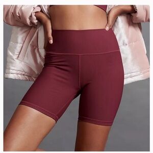 EUC All Fenix ribbed bike shorts from Anthropologie